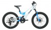 XDS 2026-鎂馳 Shimano7速油壓碟刹前後避震內走線鎂合金兒童山地車  24"/20"